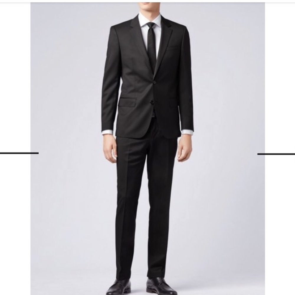 Brand New Slim-fit Hugo Boss 40R & 40S Suit Jacket (full suit is listed also)